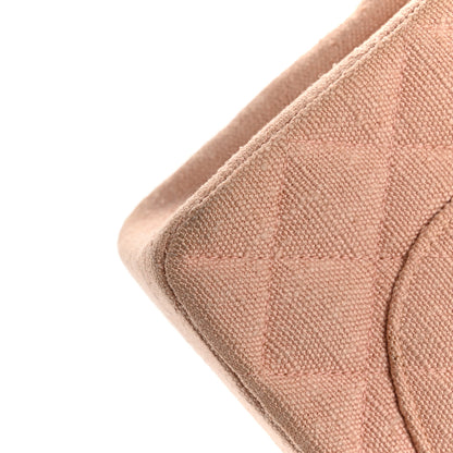 Chanel Canvas Quilted Small Double Flap Light Pink 16 of 16