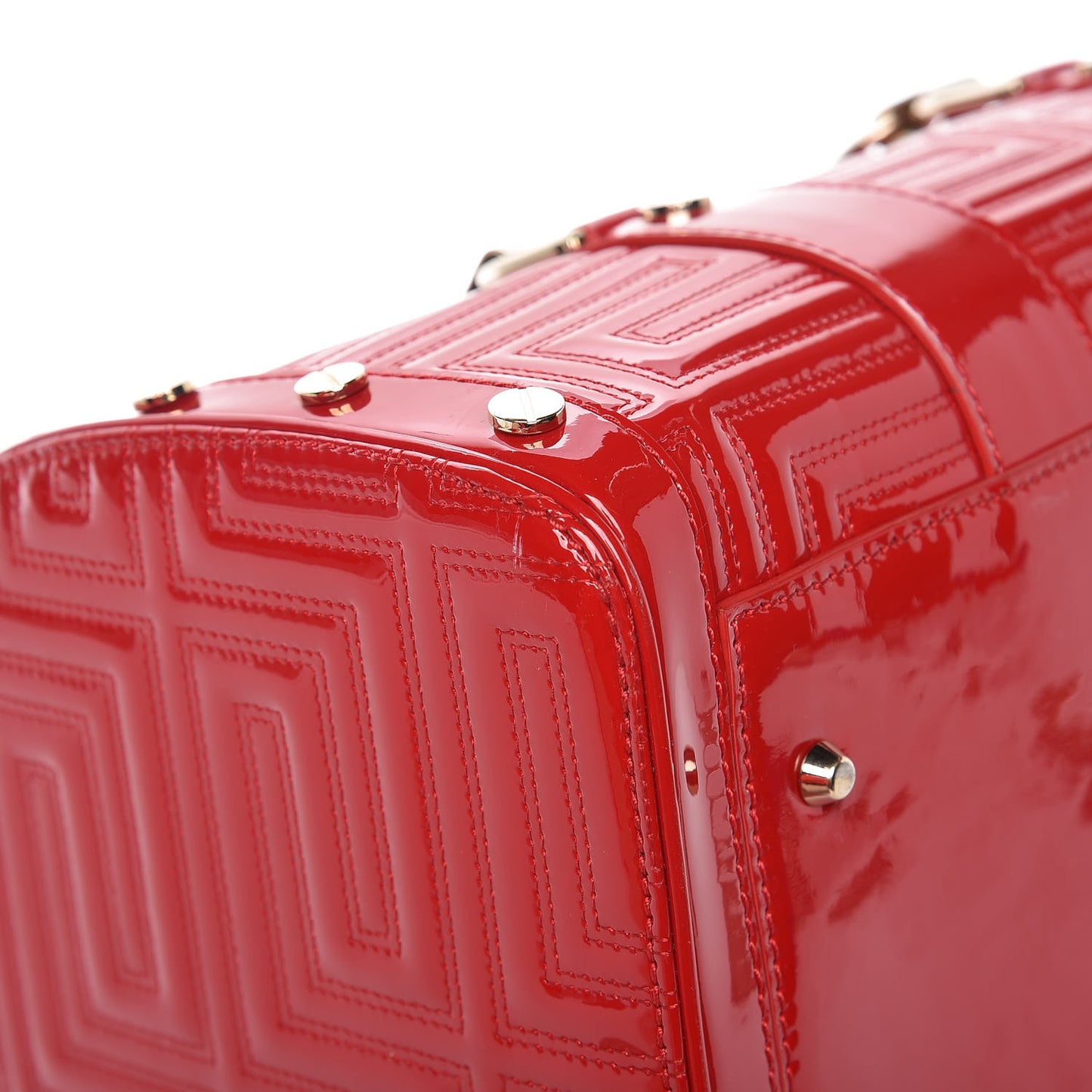 Patent Couture Snap Out Of It Bag Red