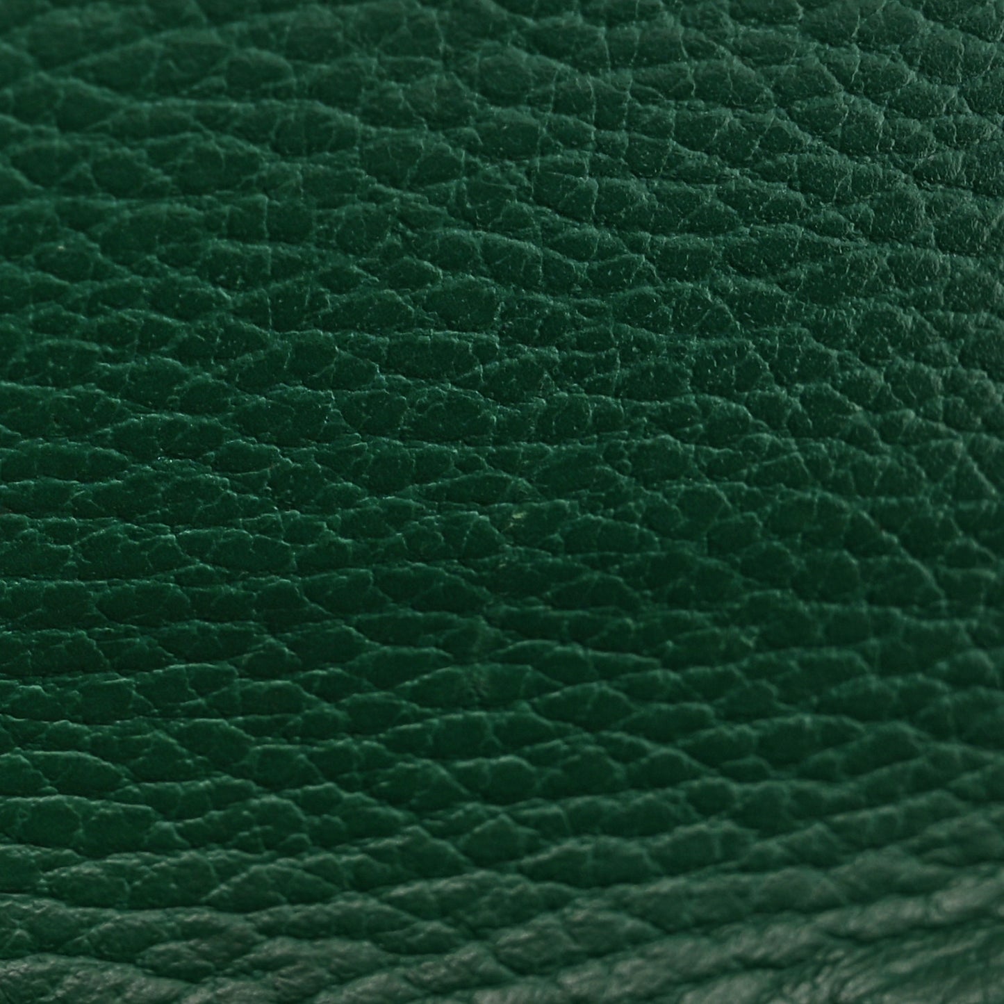 Dollar Calfskin Interlocking G Chain Wallet Emerald