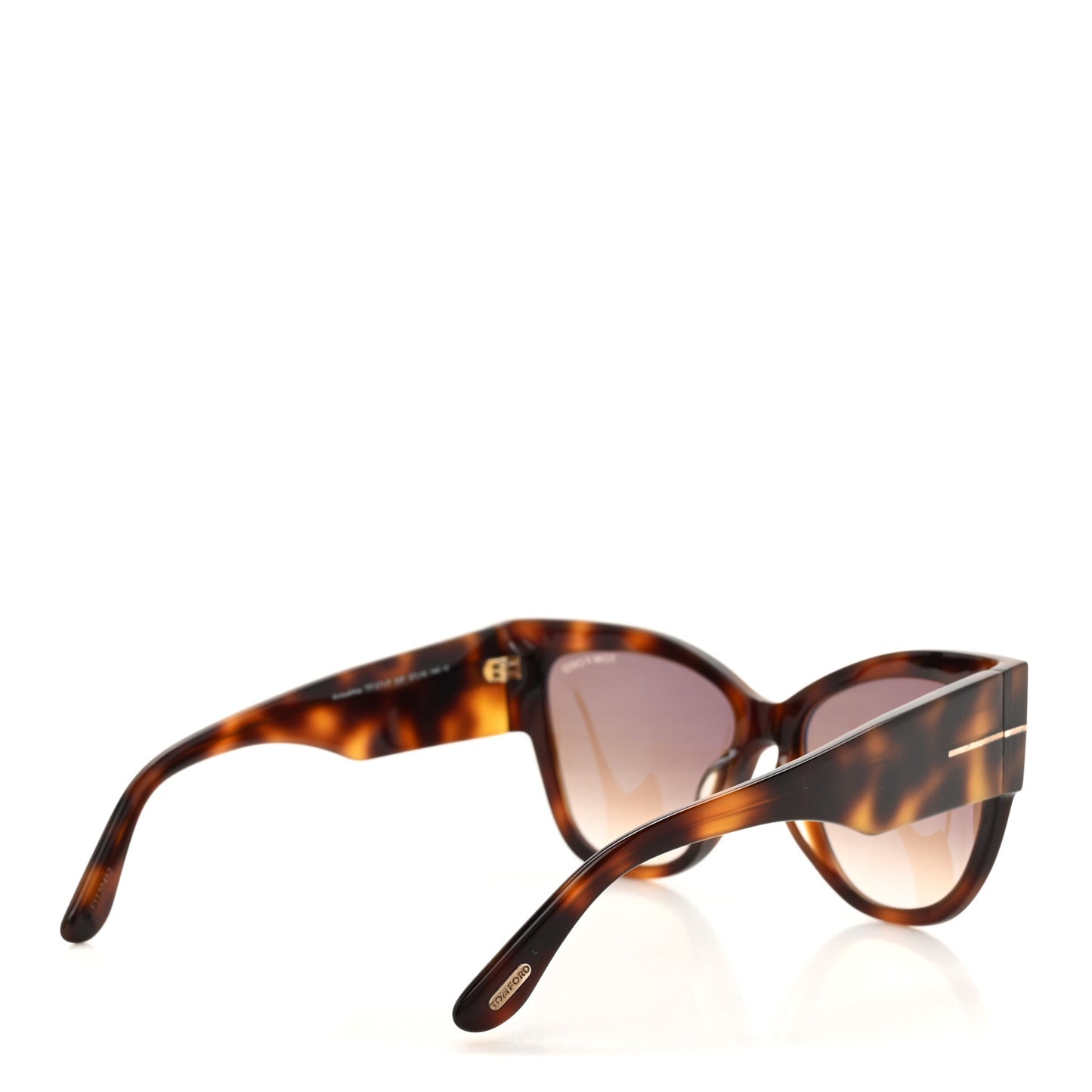 Acetate Anoushka Cat Eye Sunglasses TF371 Tortoise Shell  Tortoise Shell