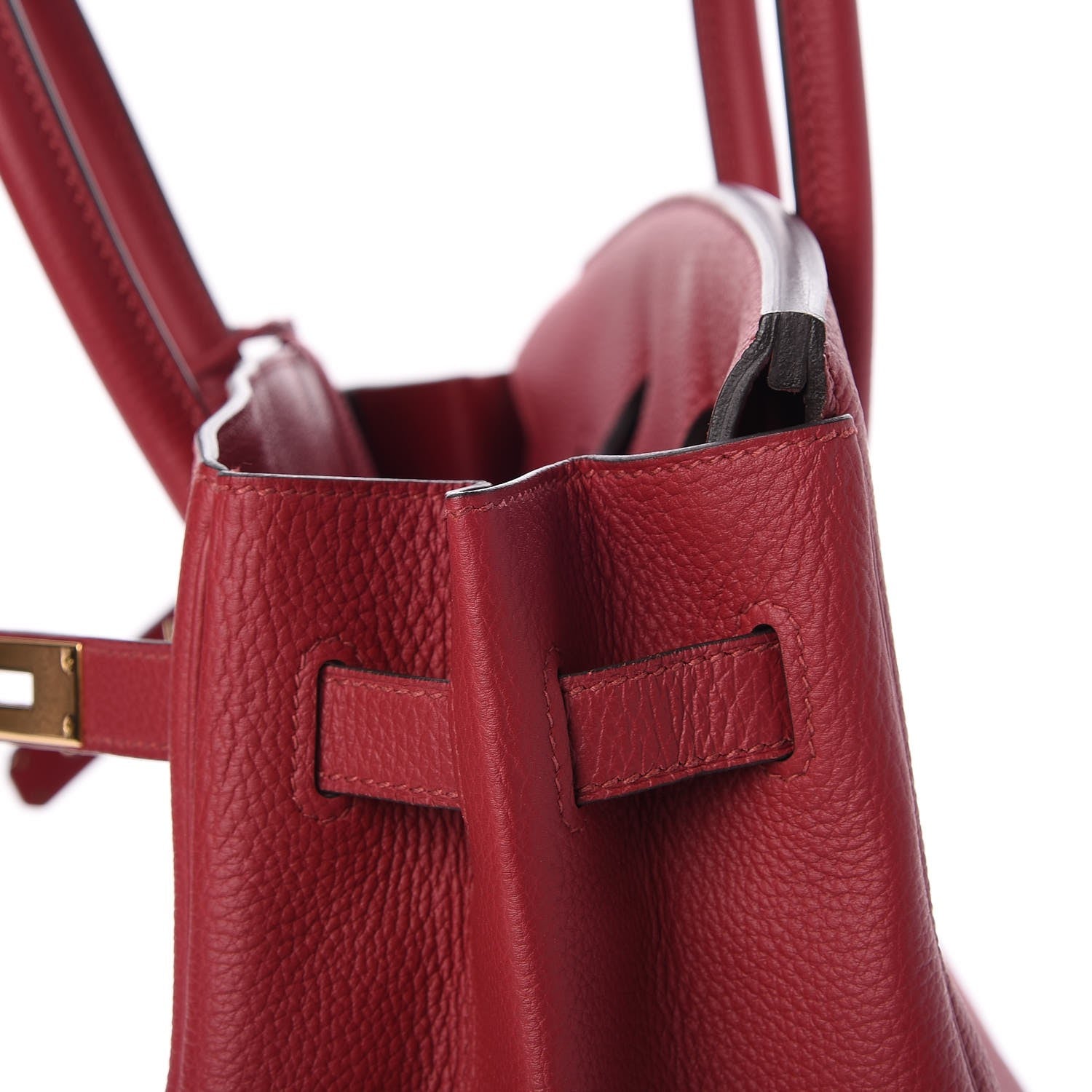 Hermes Togo Birkin 35 Rouge Grenat 13 of 36