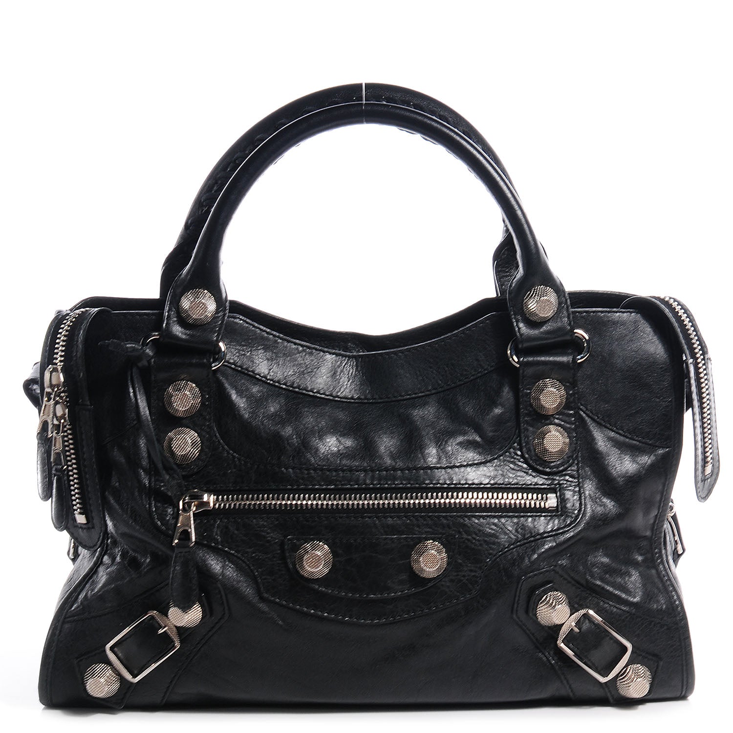 Balenciaga Agneau Giant 21 Silver Hardware City Black 1 of 9