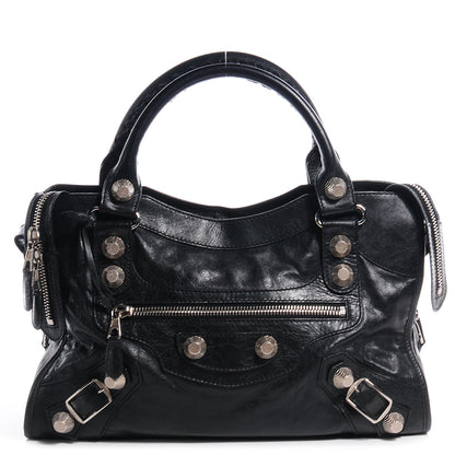 Balenciaga Agneau Giant 21 Silver Hardware City Black 1 of 9