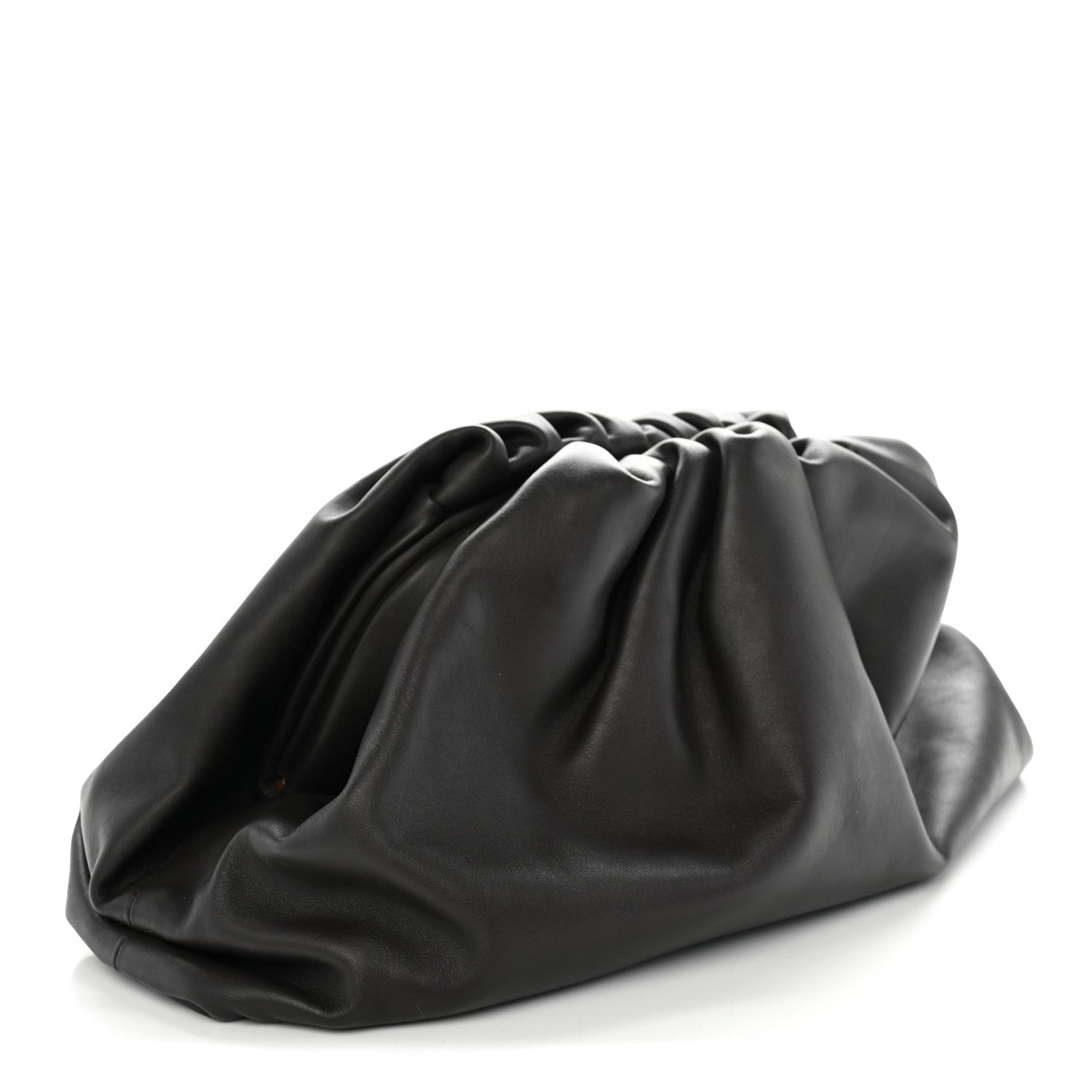 Bottega Veneta Smooth Butter Calf The Pouch Oversized Clutch Fondant 3 of 10