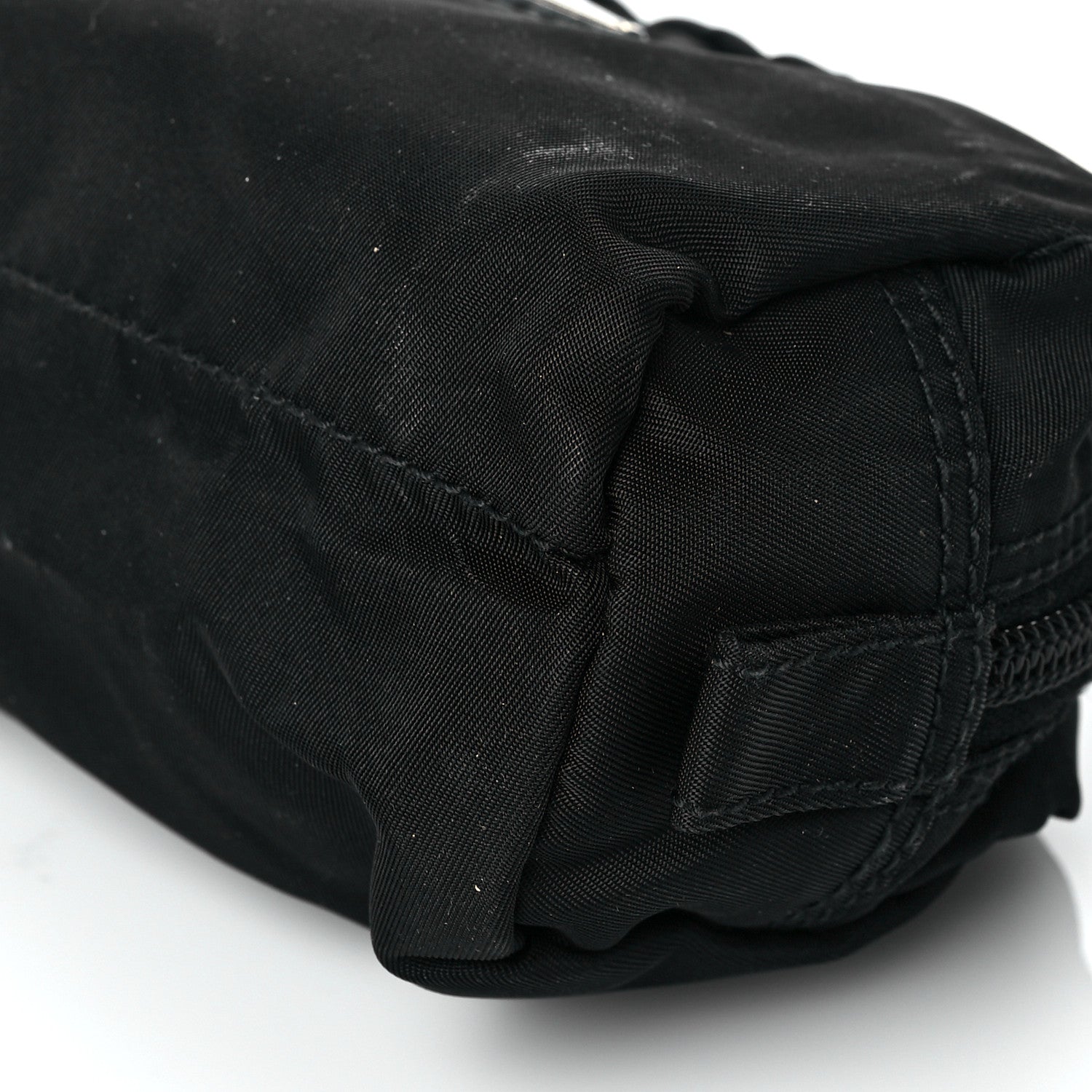 Prada Tessuto Nylon Vela Cosmetic Pouch Black 9 of 9
