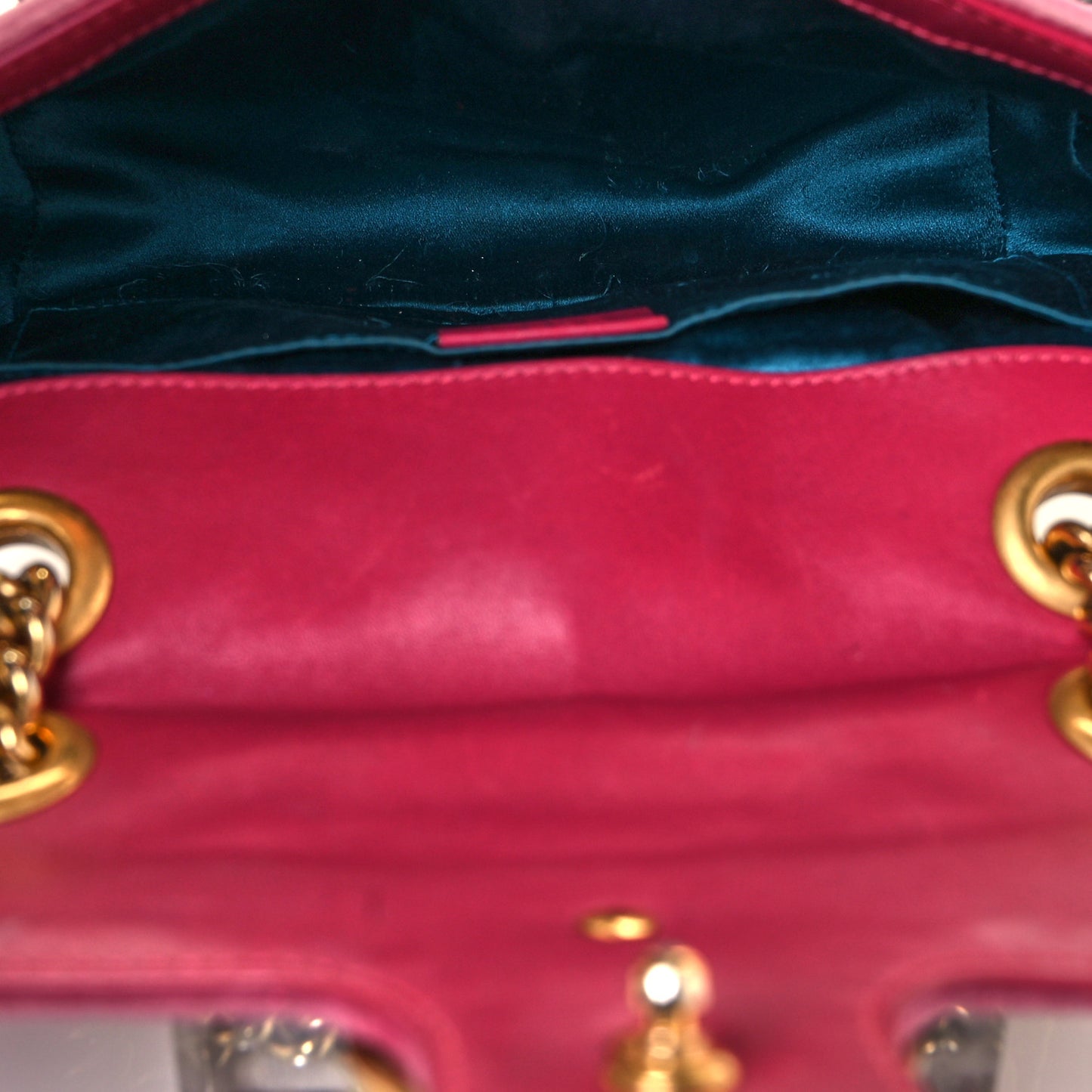 Velvet Matelasse Embroidered Mini GG Marmont Shoulder Bag Light Raspberry Rose