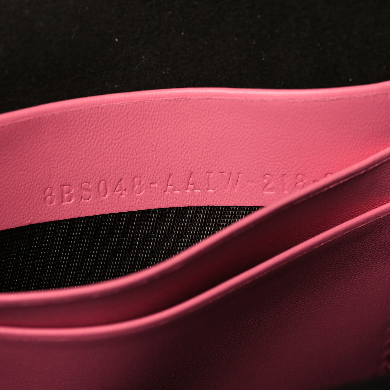 Fendi Vitello King Mini Flat Baguette Pink 7 of 11
