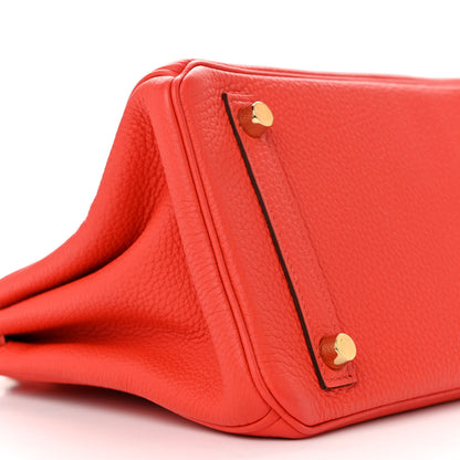 Hermes Togo Birkin 25 Capucine 9 of 10