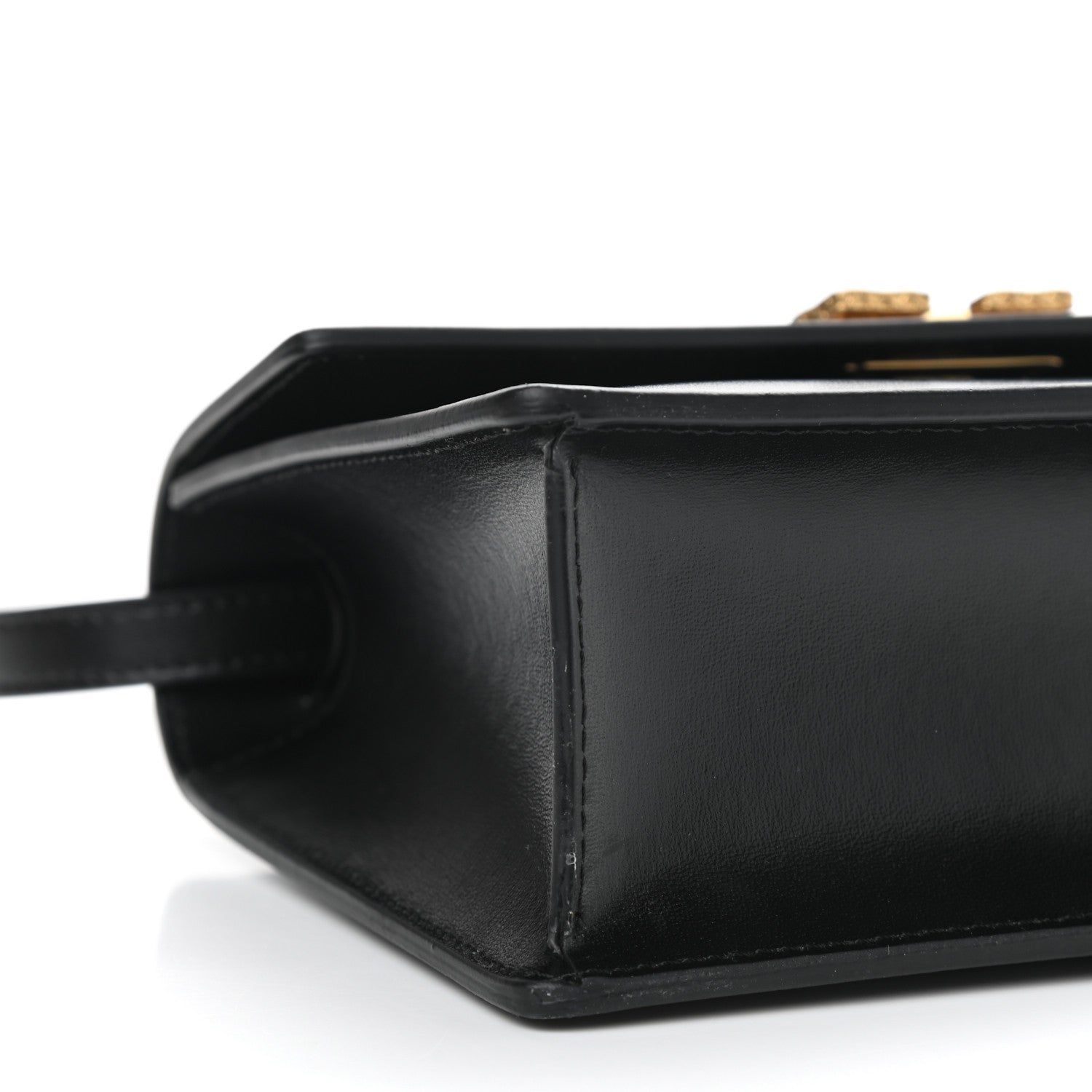 Off-White Calfskin Jitney 2.0 Crossbody Bag Black 8 of 9