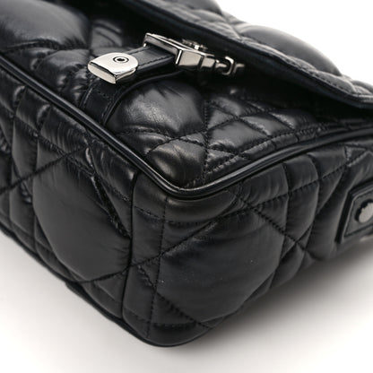 Christian Dior Calfskin Macrocannage Small Diorcamp Messenger Black 11 of 12