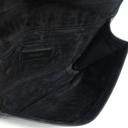 Saint Laurent Calfskin Classic Y Clutch Black 5 of 8