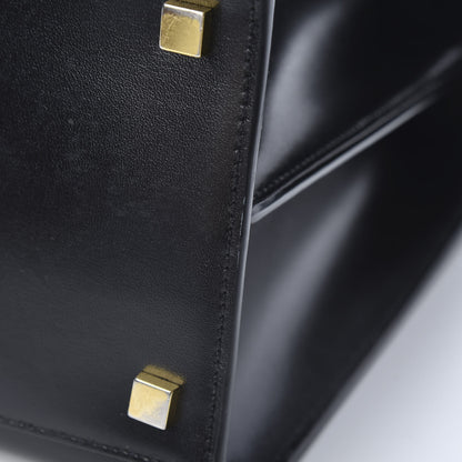 Saint Laurent Shiny Calfskin Medium Uptown Tote Black 11 of 12