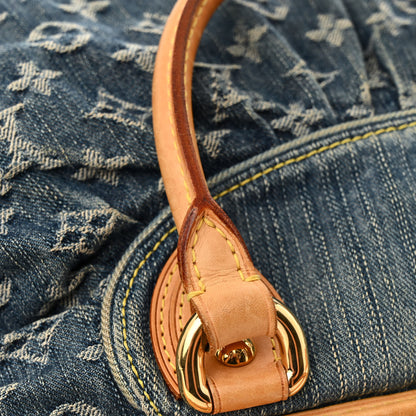 Louis Vuitton Denim Neo Cabby MM Blue 14 of 19
