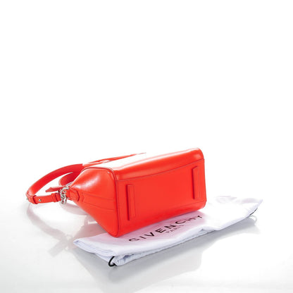 Givenchy Shiny Lord Calfskin Mini Antigona Bright Orange 4 of 7