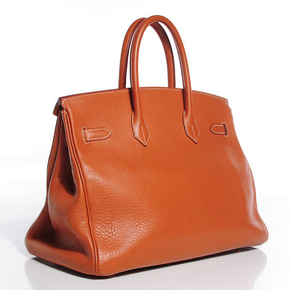 Hermes Taurillon Clemence Birkin 35 Etrusque 3 of 29