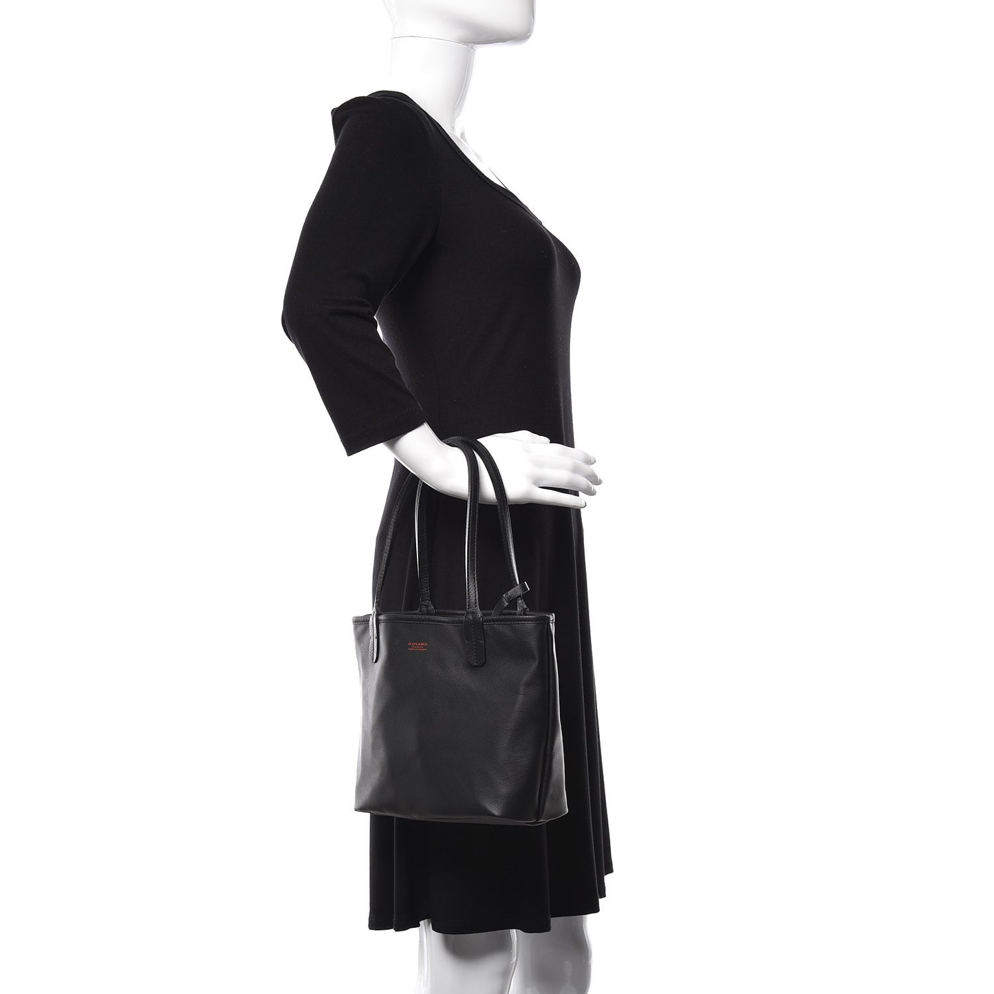 Goyardine Reversible Mini Anjou Black
