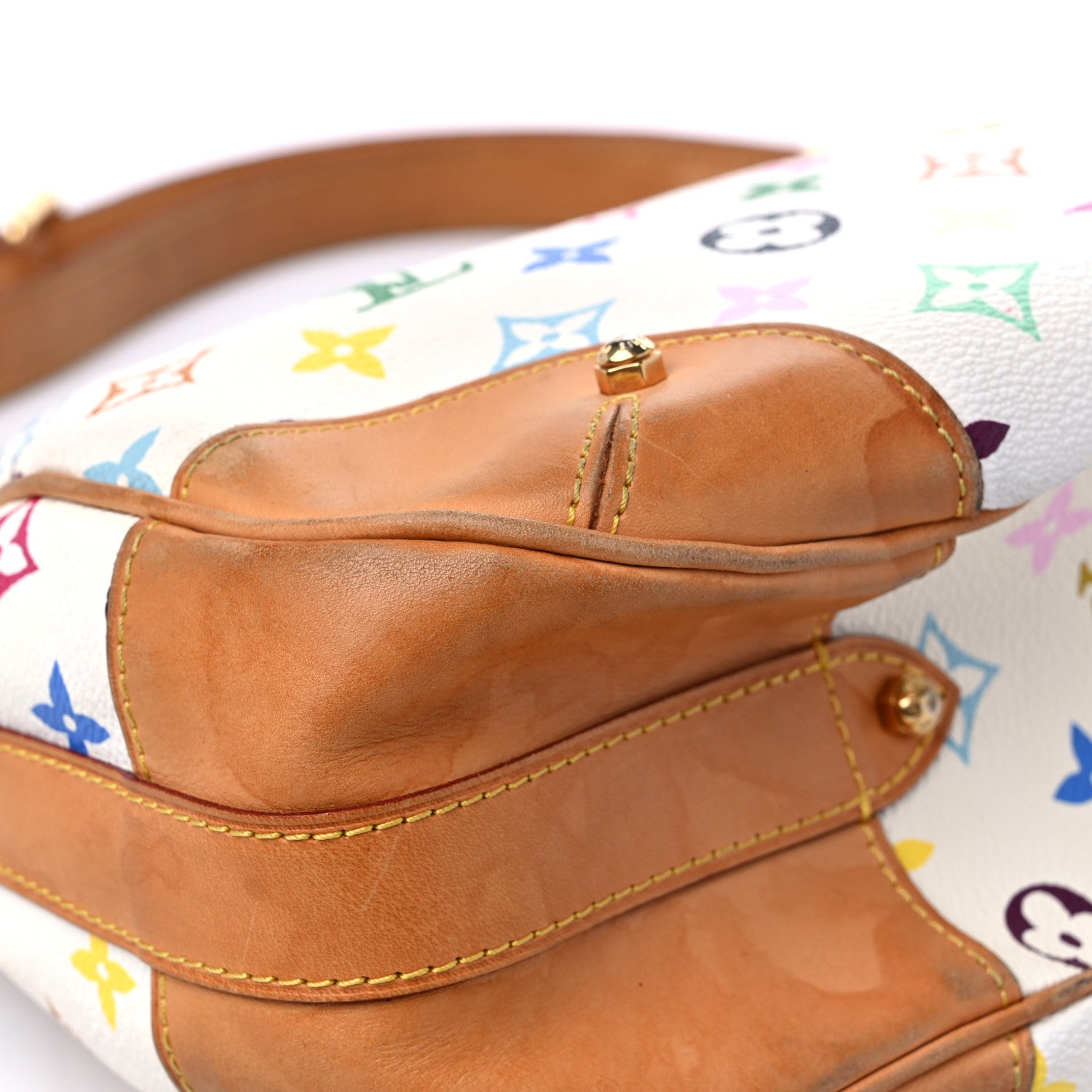 Louis Vuitton Monogram Multicolor Greta White 7 of 16