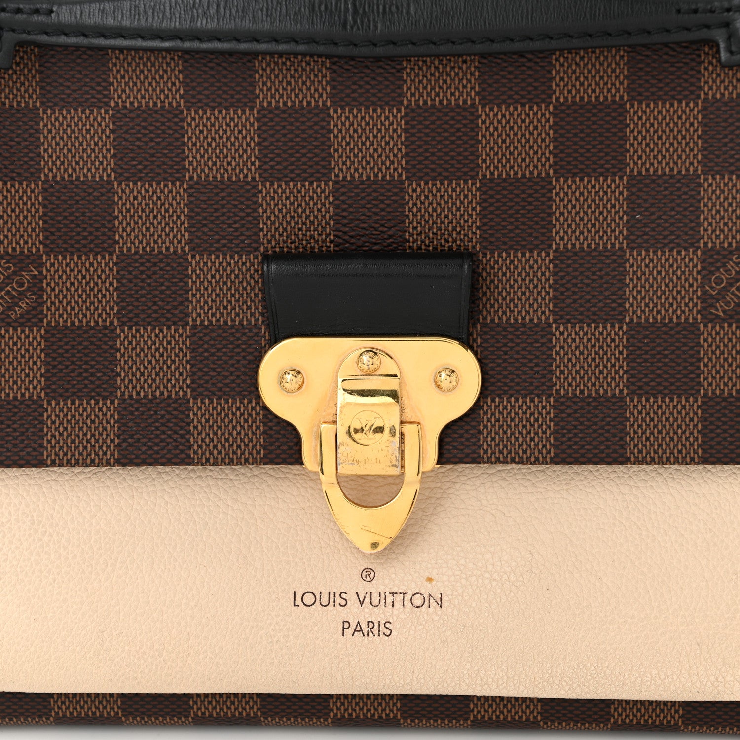 Louis Vuitton Damier Ebene Vavin PM Creme 7 of 12