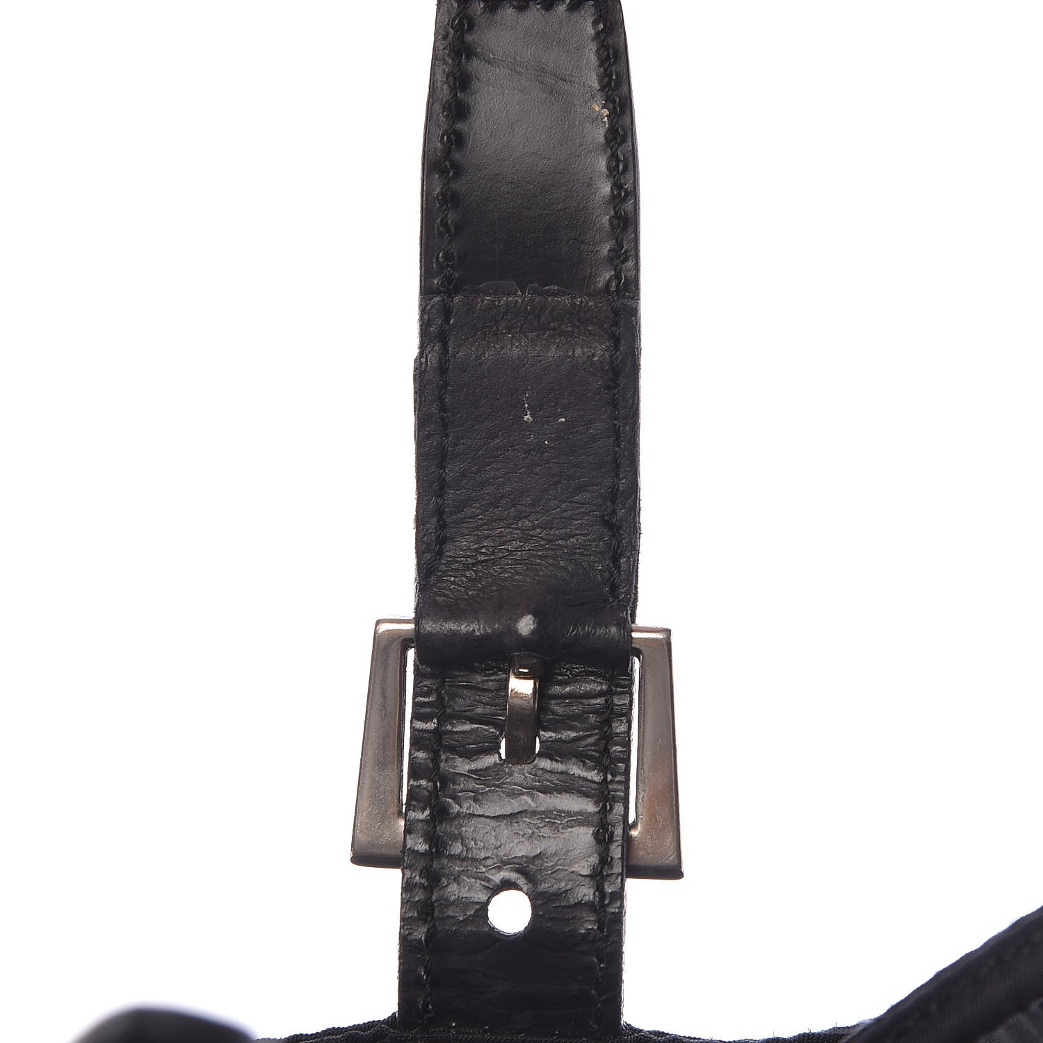 Prada Nylon Vela Medium Backpack Black 10 of 17