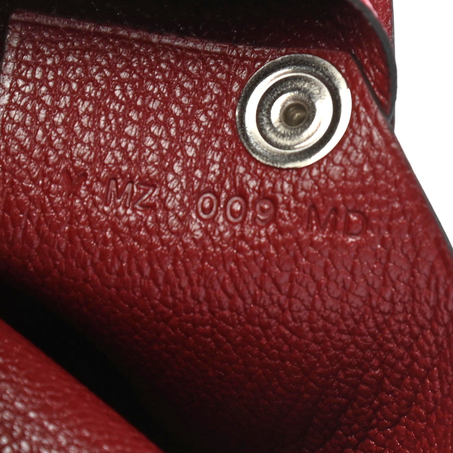 Hermes Chevre Mysore Verso Calvi Card Case Framboise Rouge H 7 of 7