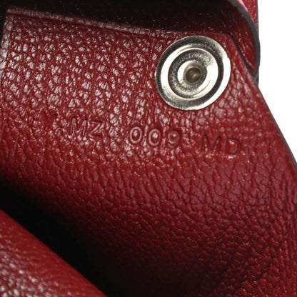 Hermes Chevre Mysore Verso Calvi Card Case Framboise Rouge H 7 of 7