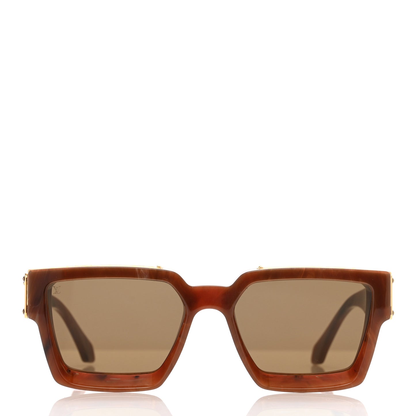 Acetate Metal 1.1 Millionaires Sunglasses Z1337W Brown