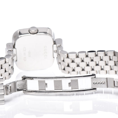 Gucci Stainless Steel 24mm G-Quartz Watch Brown 6 of 6