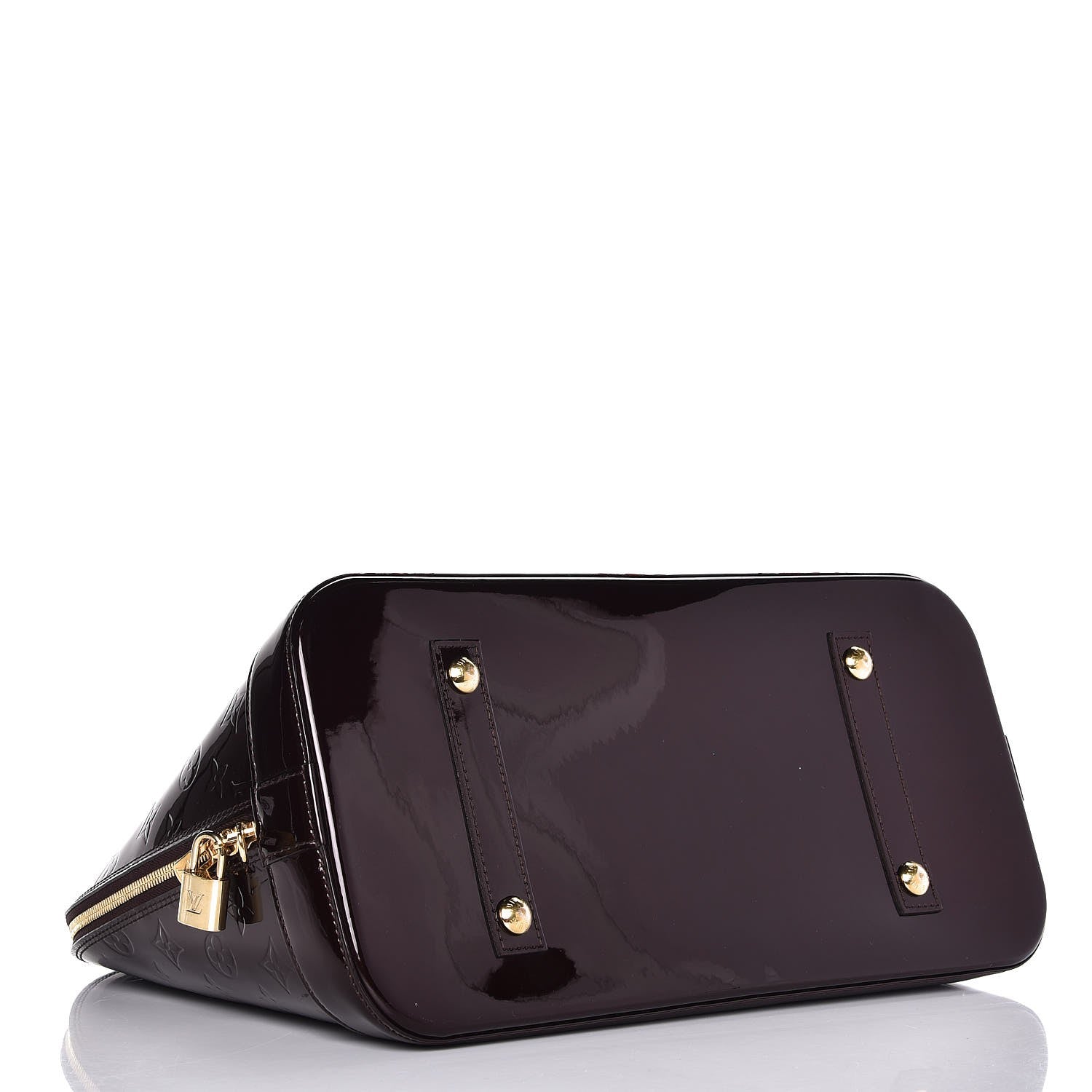 Louis Vuitton Vernis Alma GM Amarante 4 of 9