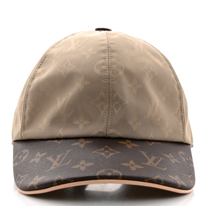 Louis Vuitton Monogram Polyester Silk LV Get Ready Cap M Beige 3 of 10