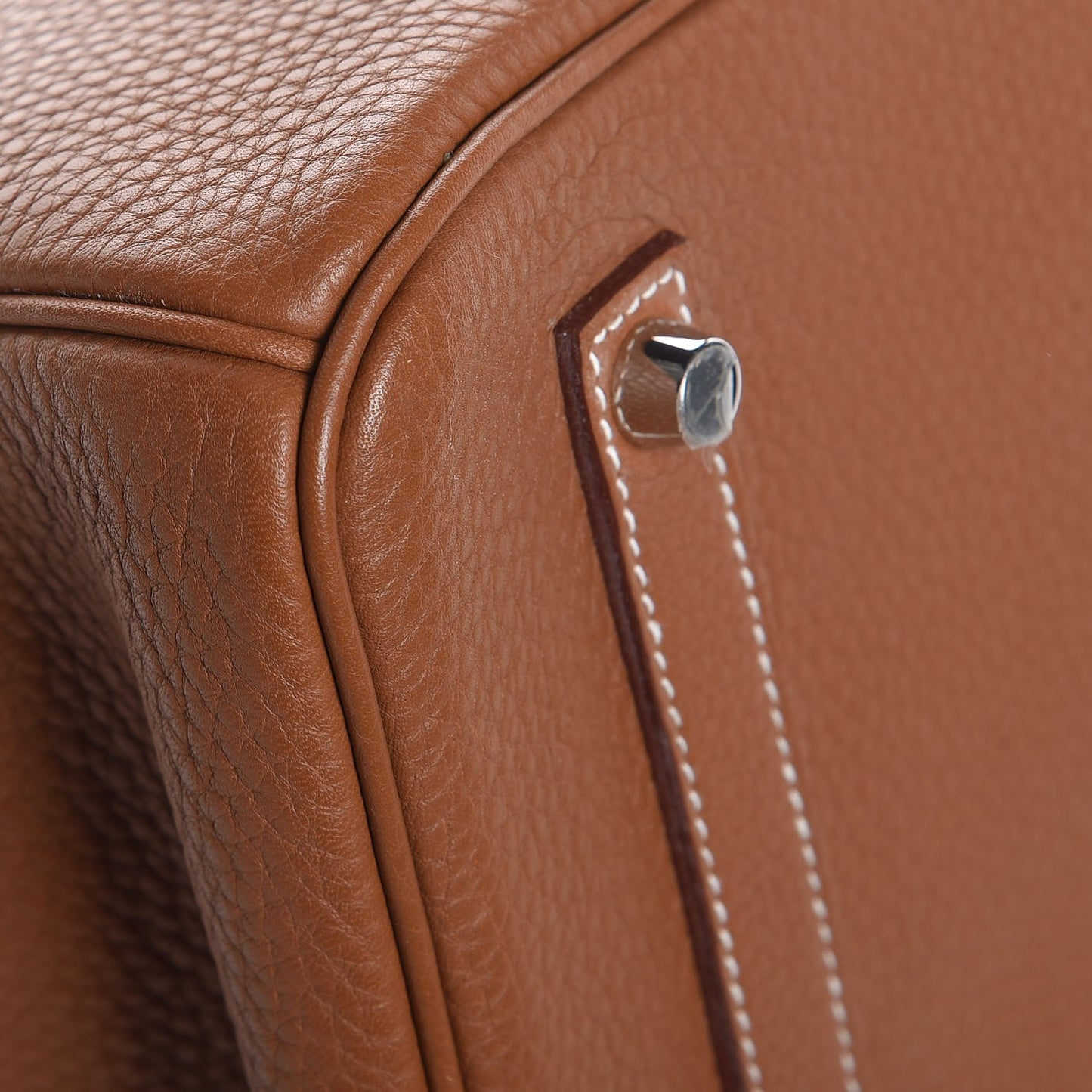 Taurillon Clemence Birkin 35 Gold