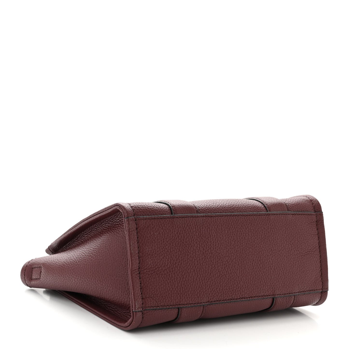 Grained Calfskin Small The Tote Bag Chianti