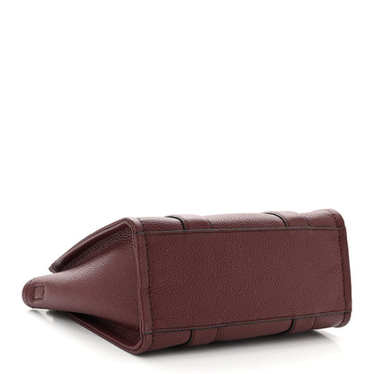 Marc Jacobs Grained Calfskin Small The Tote Bag Chianti 4 of 11