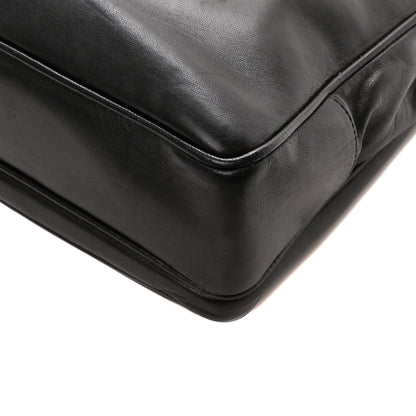 Chanel Lambskin Flap Shoulder Bag Black 10 of 10
