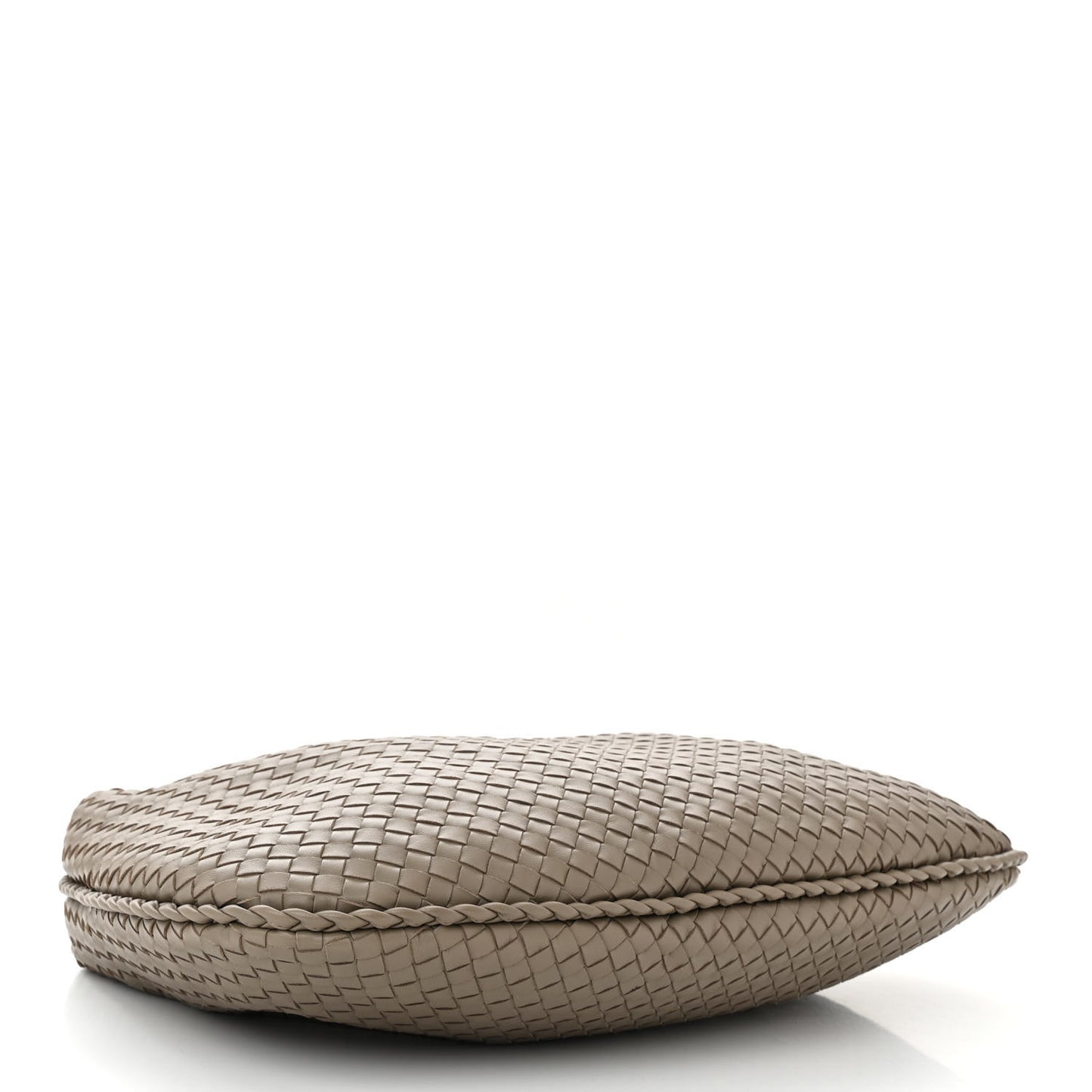 Nappa Intrecciato Large Veneta Hobo Fume