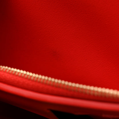 Louis Vuitton Monogram Flower Lock Compact Wallet Coquelicot 10 of 11