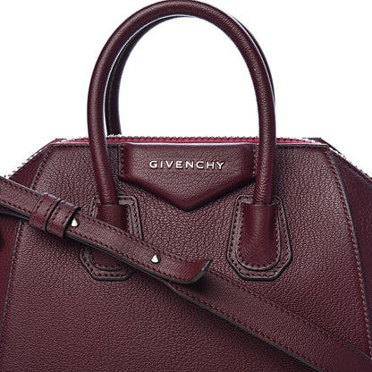 Givenchy Sugar Goatskin Mini Antigona Aubergine 11 of 11