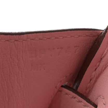 Hermes Swift Birkin 25 Rose Sakura 7 of 12