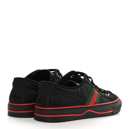 Gucci Econyl Nylon Web Monogram Off The Grid Womens 1977 Tennis Sneakers 38 Black 4 of 9