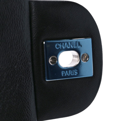 Chanel Lambskin Quilted Mini Rectangular Flap Black 7 of 12