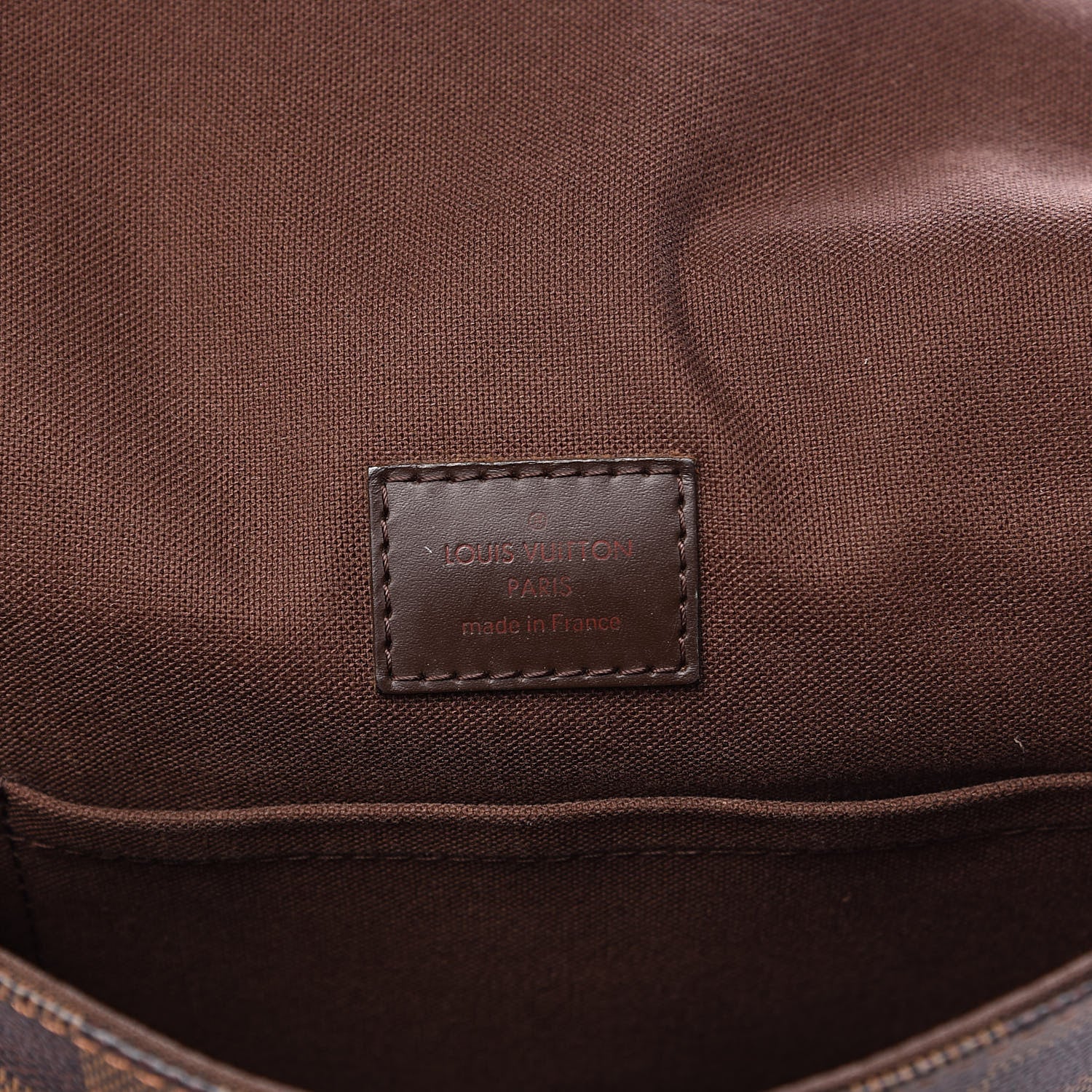 Louis Vuitton Damier Ebene Brooklyn MM 6 of 14