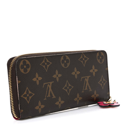Louis Vuitton Monogram Blooming Flowers Clemence Wallet 3 of 7
