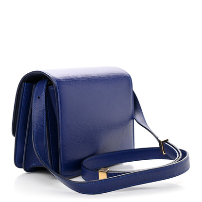 Celine Liege Calfskin Small Classic Box Flap Bag Indigo 3 of 10