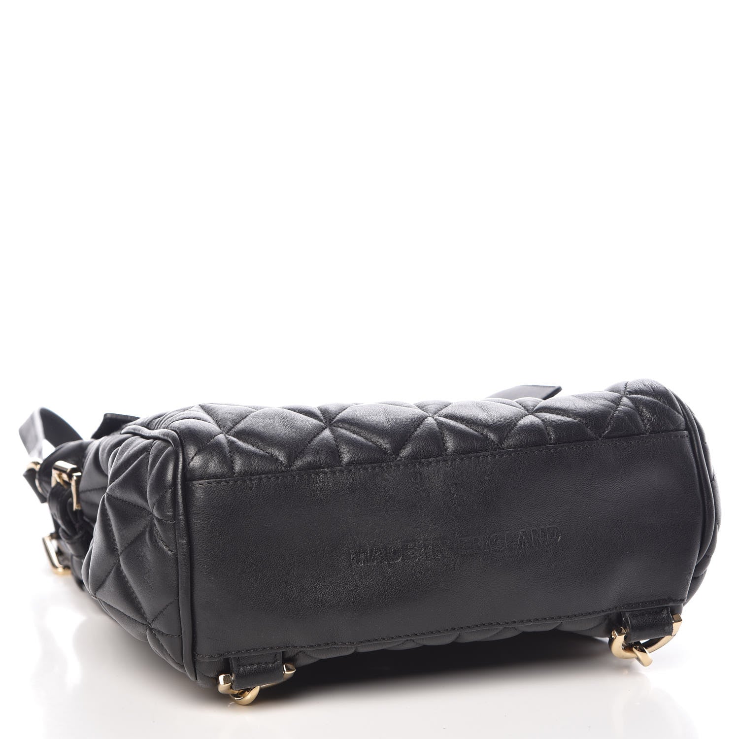 Mulberry Nappa Quilted Mini Cara Delevingne Convertible Bag Black 4 of 14