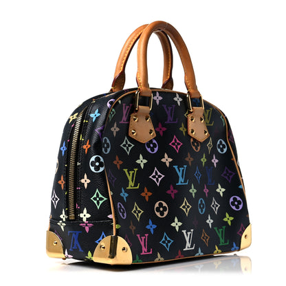 Louis Vuitton Monogram Multicolor Trouville Black 2 of 7