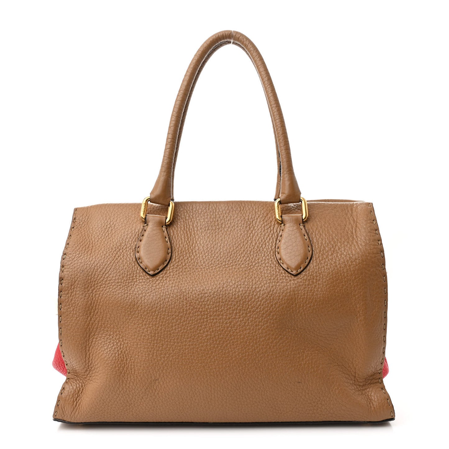 Calfskin Romano Selleria Firenze Frame Bag Saddler Red