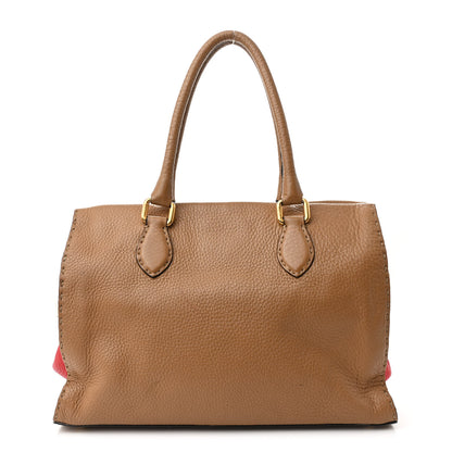 Fendi Calfskin Romano Selleria Firenze Frame Bag Saddler Red 1 of 13