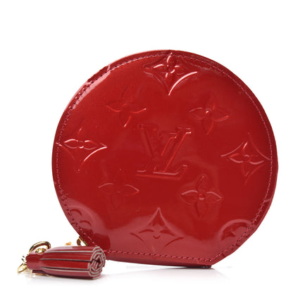 Louis Vuitton Vernis Chapeau Coin Purse Pomme D'Amour 1 of 8