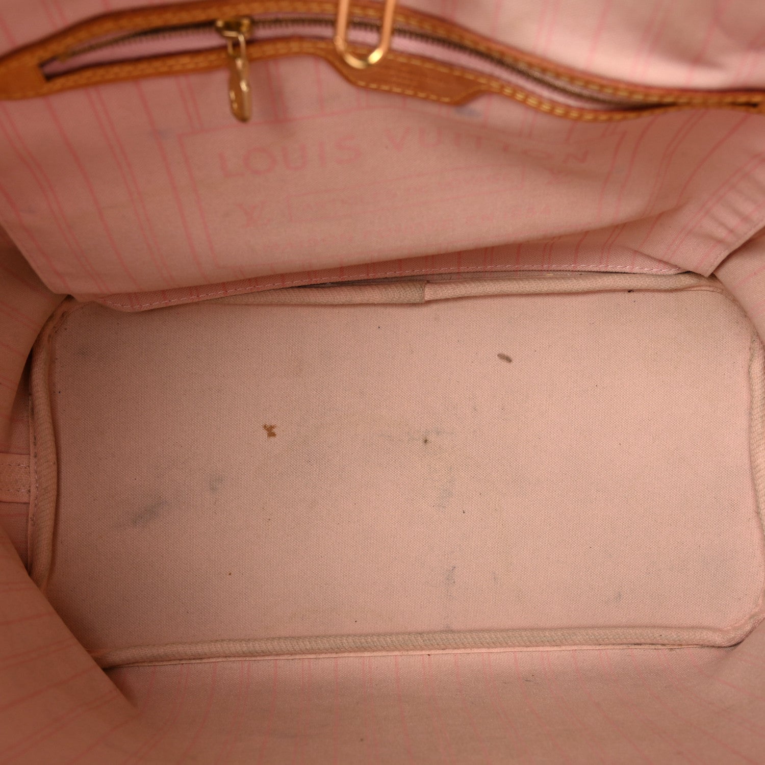 Louis Vuitton Damier Azur Neo Neverfull MM Rose Ballerine 6 of 14