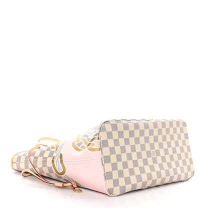Louis Vuitton Damier Azur Nautical Neverfull MM 5 of 10