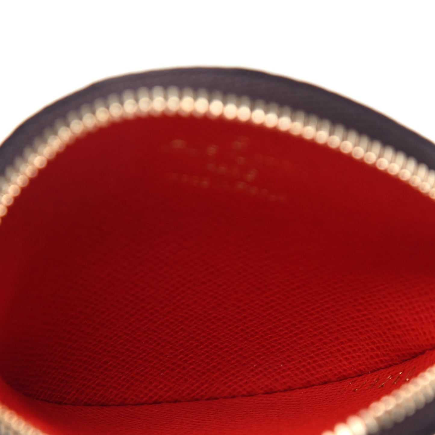 Monogram 2020 Christmas Animation Bumper Cars Round Coin Purse Coquelicot